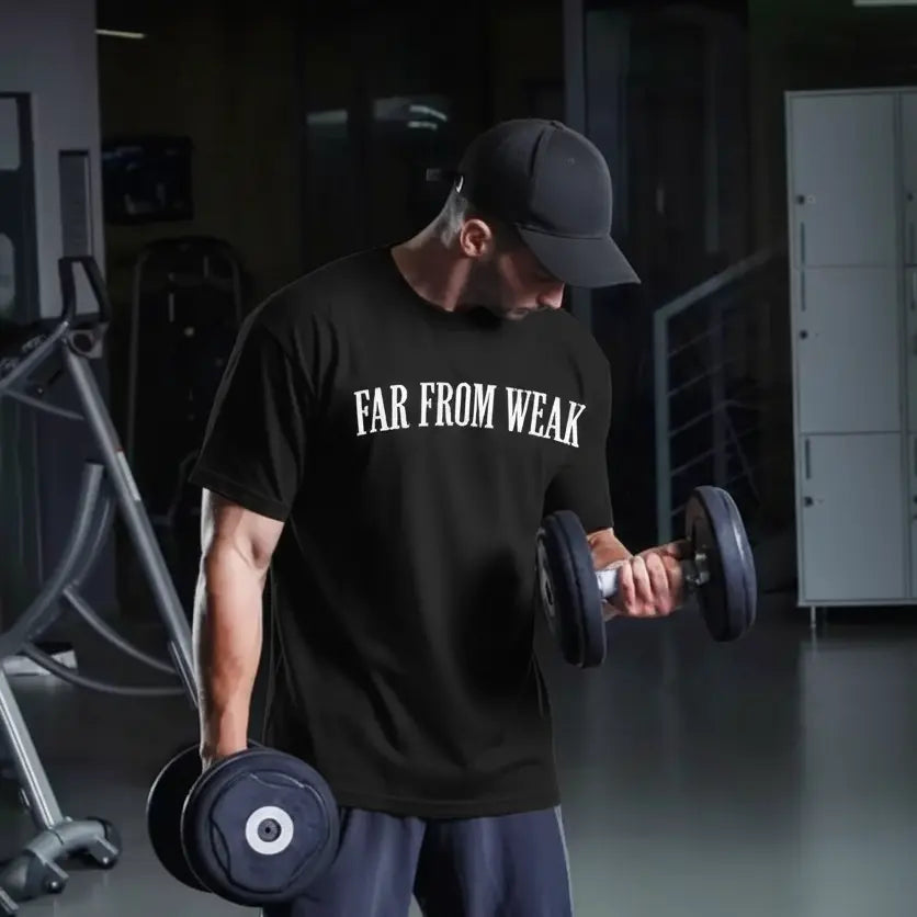 FAR FROM WEAK OVERSIZED T SHIRT