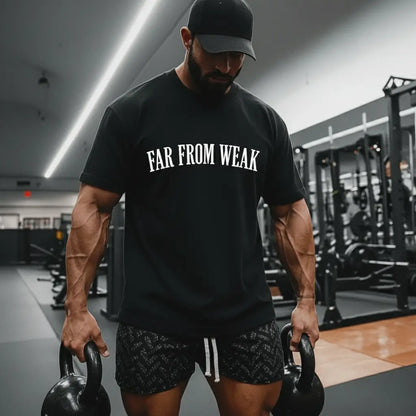 FAR FROM WEAK OVERSIZED T SHIRT